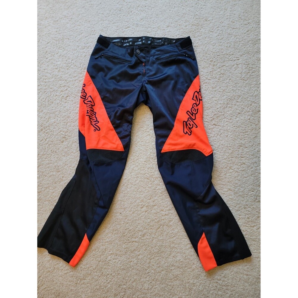 Troy Lee Designs Sprint Motocross Pants Blue/Orange Size 36